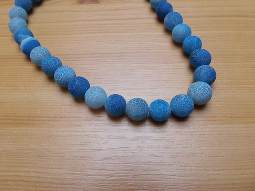 Achát 10mm - 2 kusy