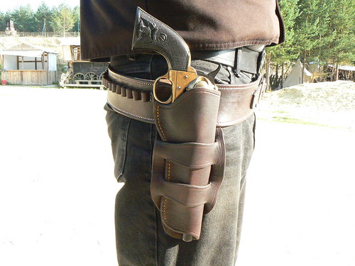 Holster - Old West - mexický typ