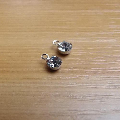 Šatonový spojovník - 4,5 x 7,5 mm - 2 kusy