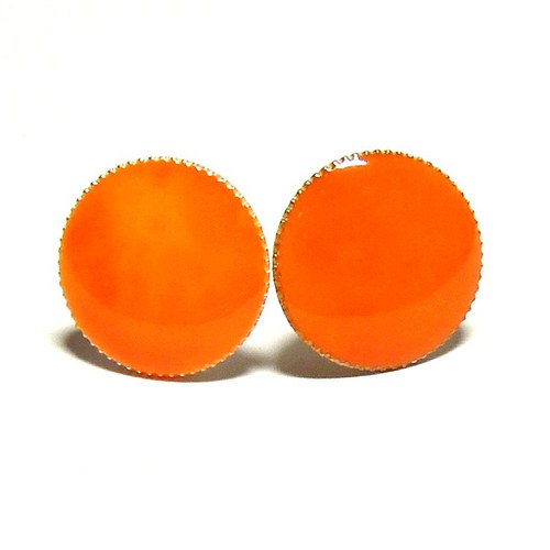 Svítící naušnice - pecky 10 mm