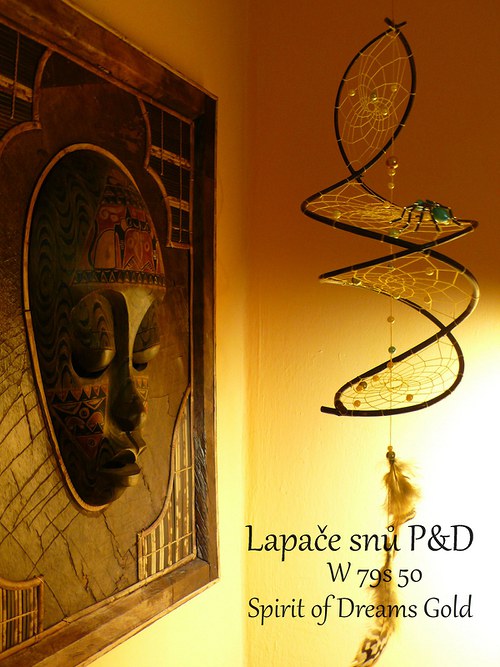Lapač snů W 79s 50 Spirit of Dreams Gold — foto 1
