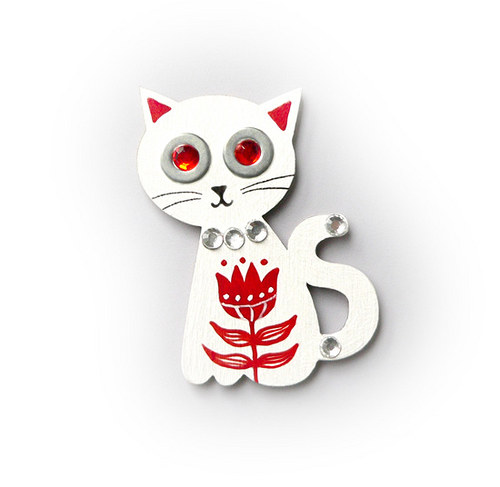 Kočička White - red — foto 1