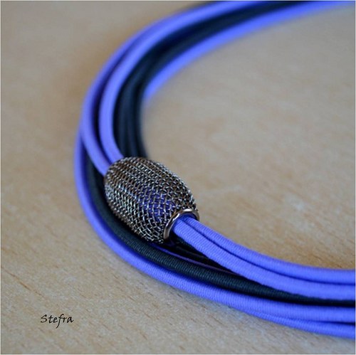 Black violet - náhrdelník — foto 1