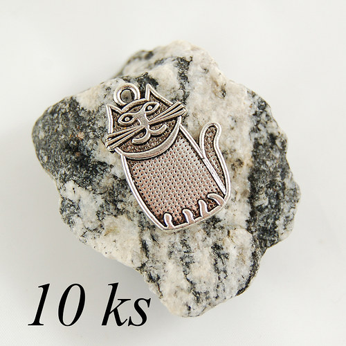 Statný stříbrný kocour - 10ks — foto 1