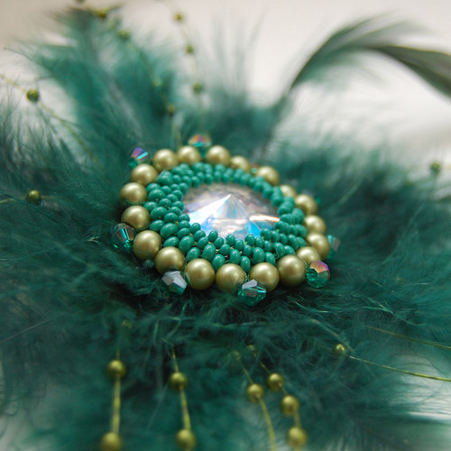 Čarodějná země Oz ... fascinator, spona, brož — foto 1