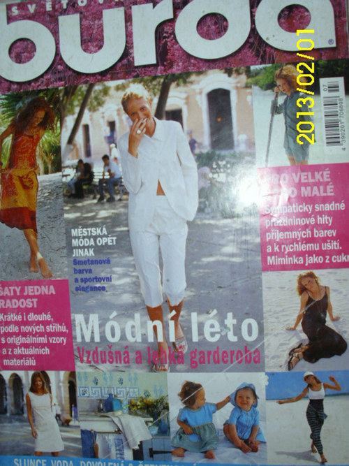 Burda č. 7/1999 v čj a se střihy — foto 1
