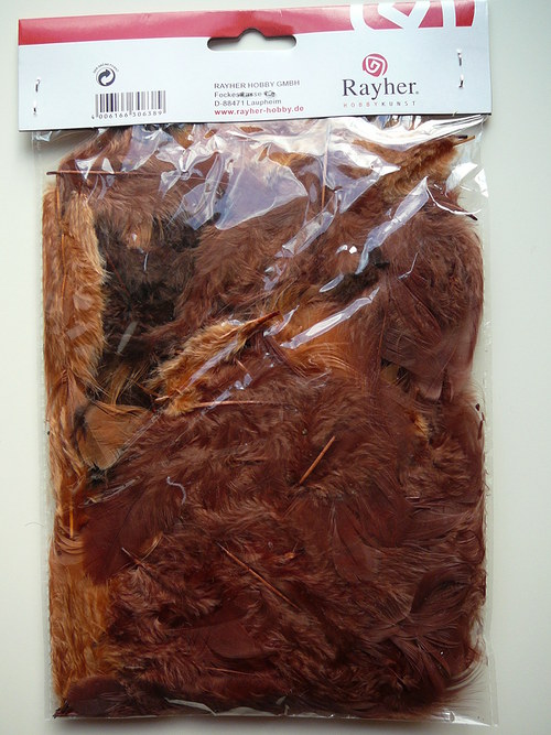 Barevné peří 10 g — foto 1