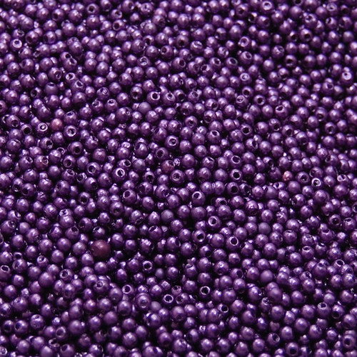 Korálky plastové kulička Ø 2mm 10g KK3