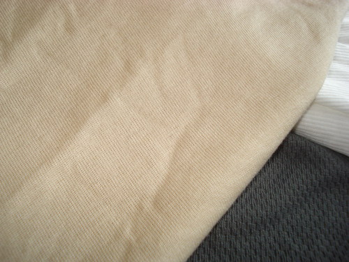 Oboulícní pletenina smetanová — foto 1