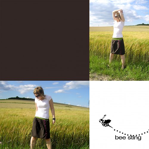 SLEVA .... sukýnka čoko — foto 1