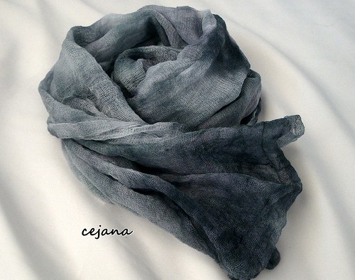 Šála z fáčoviny -unisex — foto 1