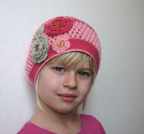 NÁVOD-HÁČKOVANÁ JARNÍ ČEPIČKA, návod č.45