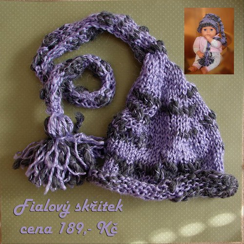 Skřítek fialový SLEVA — foto 1