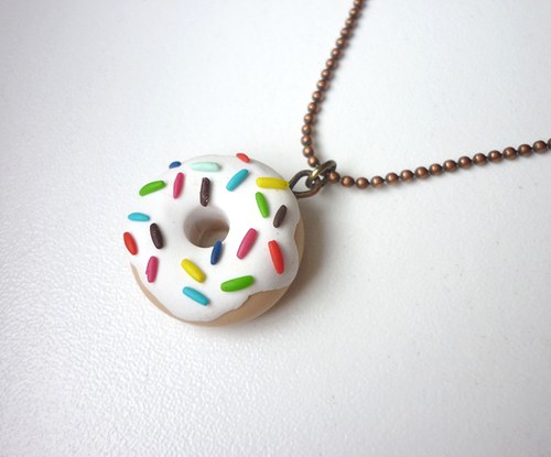 Náhrdelník - donut — foto 1