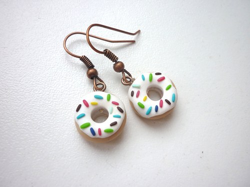 Donutky s barevným posypem... — foto 1