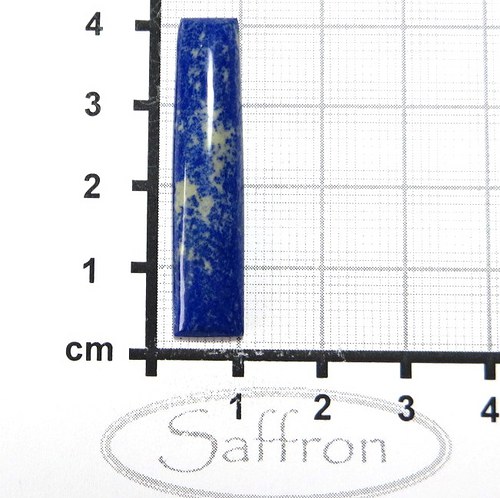Lapis lazuli, extra modrý přírodní kabošon č.A3 — foto 1