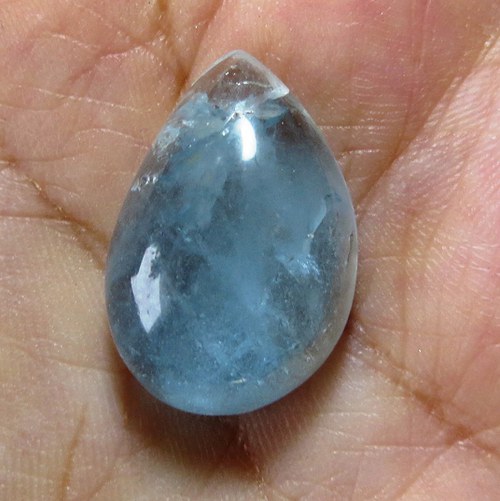Přírodní Topaz - světlemodrý č.5 — foto 1
