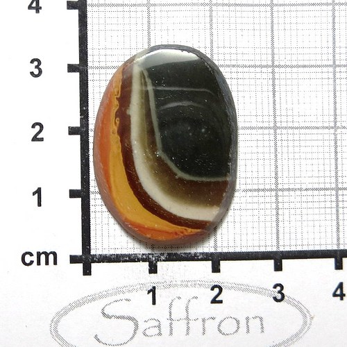 Polychromní Jaspis - placáček č.9 — foto 1
