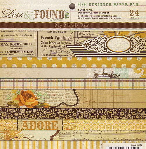 Sada papírů Lost and Found - Sunshine — foto 1