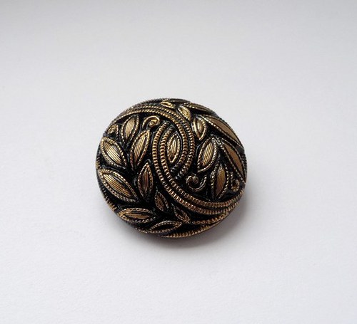 Skleněný knoflík vel.:12
