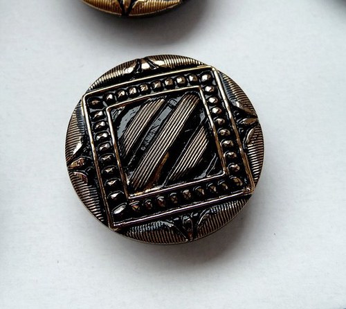 Skleněný knoflík vel.:10