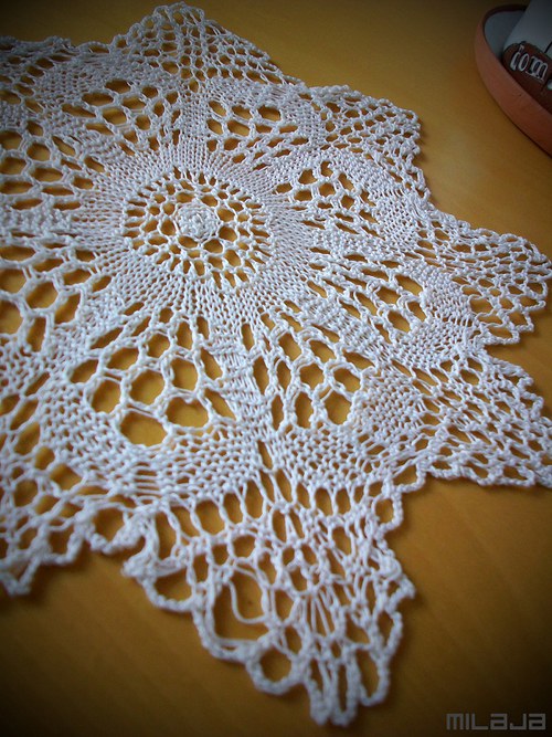 Vločka Pletená Dečka ∅ 20cm č.3 — foto 1