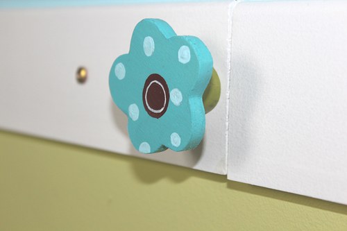 Knopky na nábytek KVĚTINY