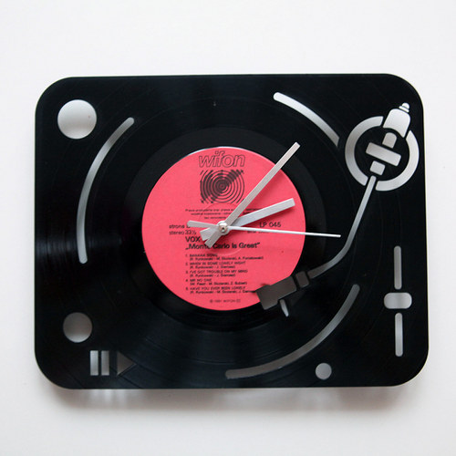 Vinylové hodiny — foto 1