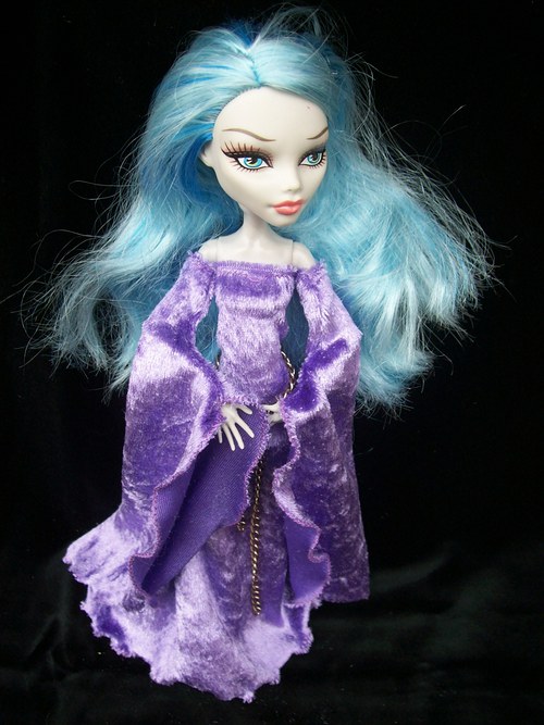 Fialové sametové pro Monster High — foto 1
