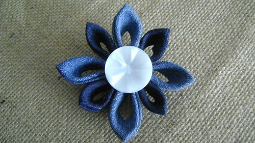 Kanzashi brož — foto 1