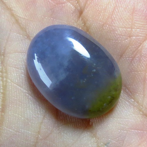 Extra Modrý chalcedon, kabošon č.2 — foto 1