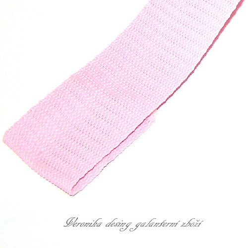 Popruh POP 5 cm - růžová akce — foto 1