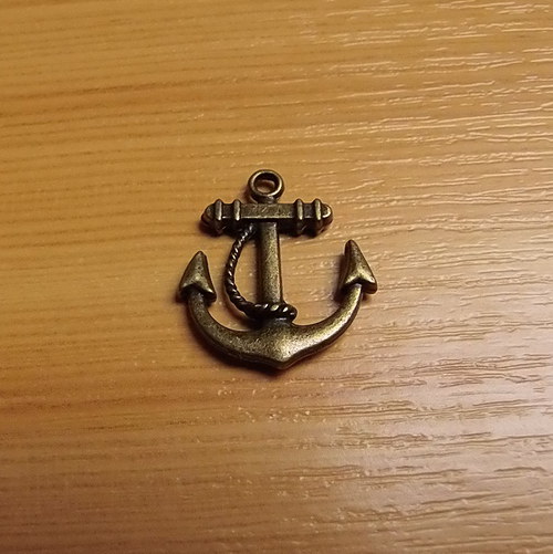 Kotva - bronz - 18mm x 20mm - 1 kus