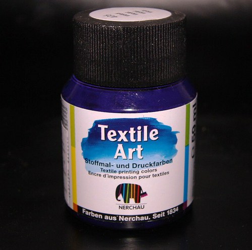 Barva na textil Nerachau 405 odstín viola — foto 1