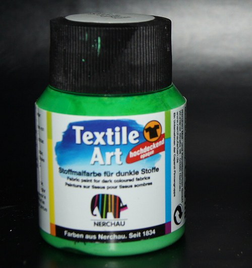 Barva na textil Nerachau 504 zelená — foto 1