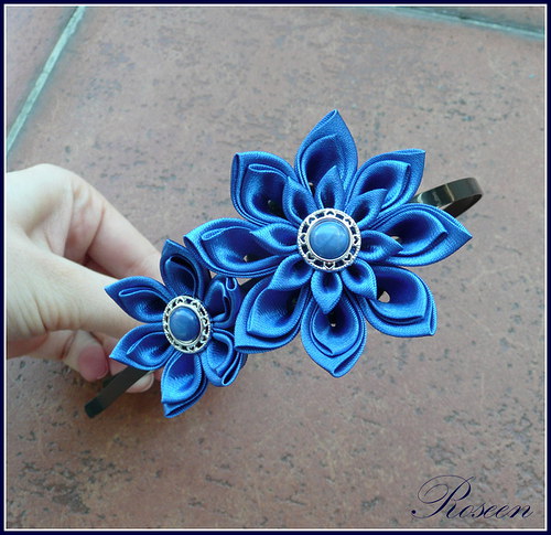 Kanzashi Modré moře — foto 1