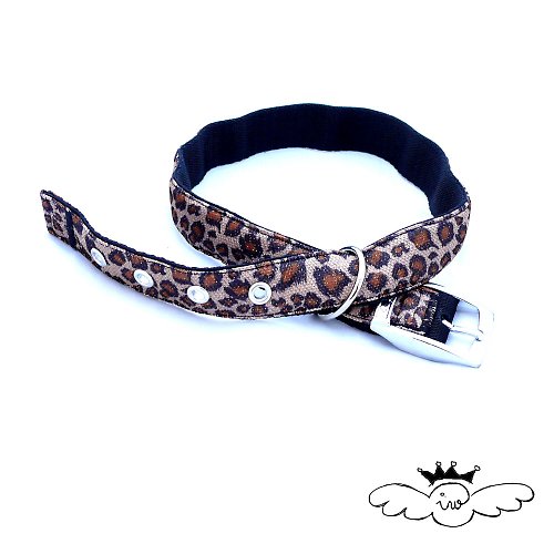 Leopardí obojek na přání — foto 1
