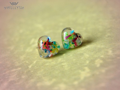 Simple Style Ring Colours Heart mini — foto 1