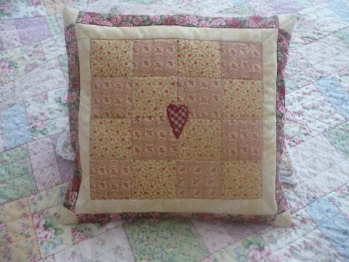 Patchwork polštář — foto 1
