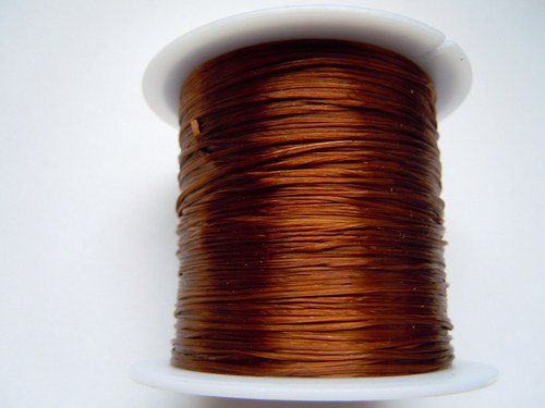 Elastické lanko 0,8 (12m) hnědé — foto 1