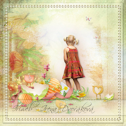 Scrapbooková koláž - Velikonoce — foto 1