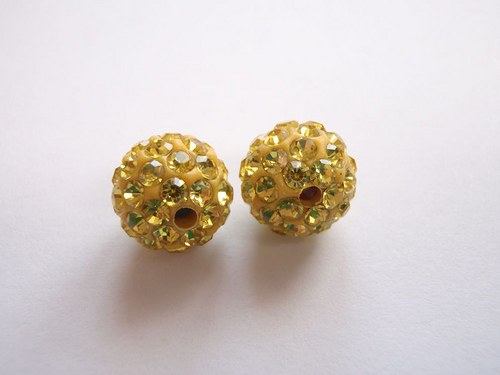 Korálek "swarovski disco koule" 10 mm