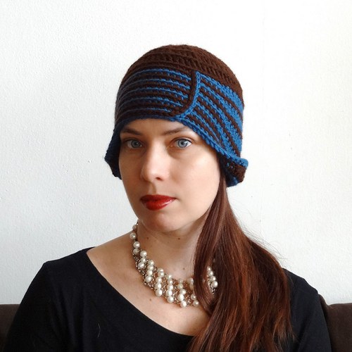 Eliška rychle, elegantně - řidičský klobouček — foto 1