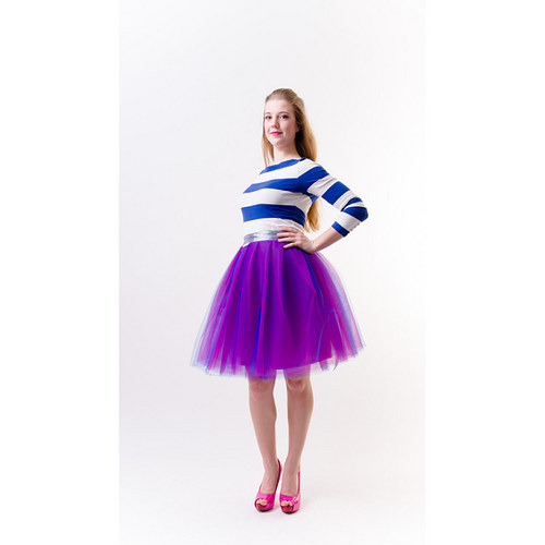 TUTU pink/blue růžová stuha! — foto 1