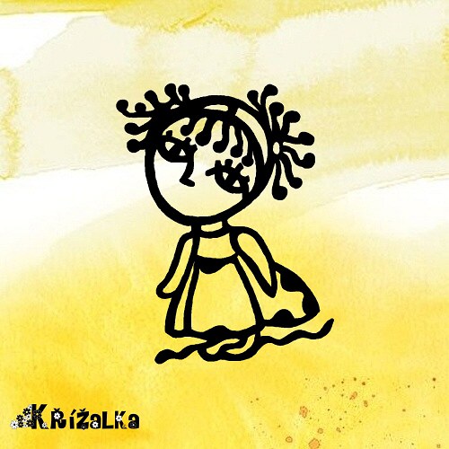 Zatoulaná - razítko 5 x 7 cm — foto 1
