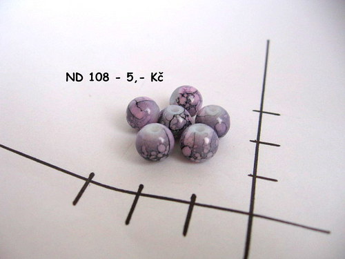 ND 108 - Skleněné korálky — foto 1