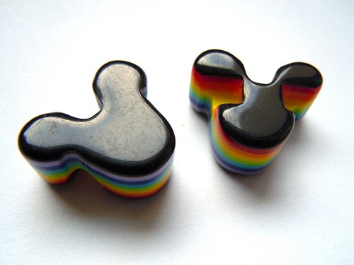 Černý mickey mouse, 2 ks — foto 1