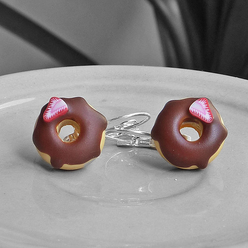 Donuty s jahůdkami — foto 1
