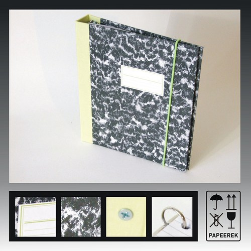 Notes retro zelenkavá A5... — foto 1