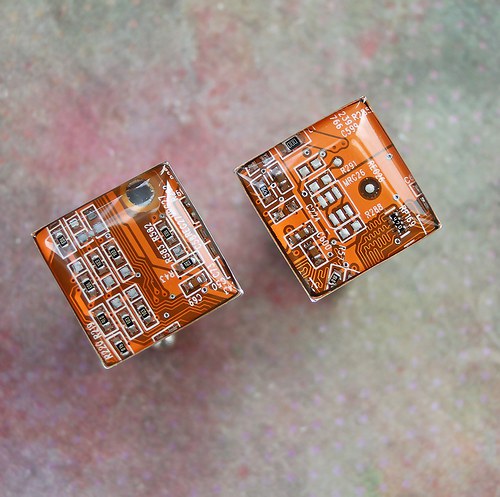 IT manžetové knoflíčky /orange/ — foto 1